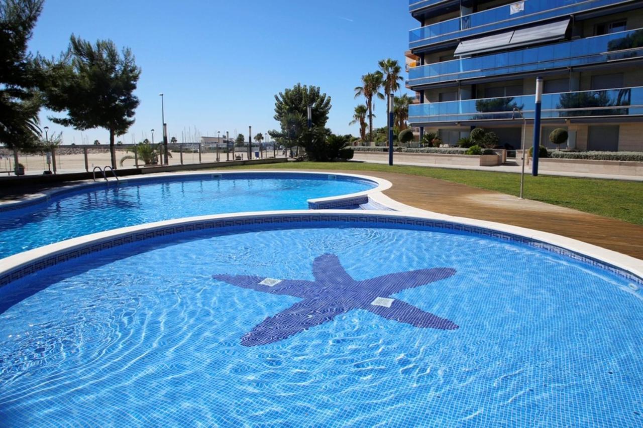 Апартаменты At161 Vistas A La Playa, Piscina Y Equipamiento Completo Торредембарра Экстерьер фото